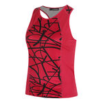 JLindeberg ODZIEŻ JLindeberg Miria Printed Tank Top Kobiety-Czerwony,Czarny