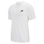 Nike ODZIEŻ Nike Sportswear Club Koszulka Mężczyźni-Biały,Czarny