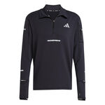 adidas ODZIEŻ adidas adi365 Warm Half-Zip Koszulka do biegania Mężczyźni-czarny