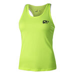 Racket Roots ODZIEŻ Racket Roots Teamline Tank Top Kobiety-Neonowy Żółty