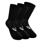 ASICS ODZIEŻ ASICS Crew Skarpety Sportowe Opakowanie 3 Szt.-Czarny,Biały