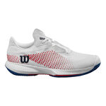 Wilson Buty tenisowe Wilson Kaos Swift 1.5 2024 CLY Buty Do Tenisa Ziemnego Kobiety-Biały,Czerwony