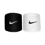 Nike ODZIEŻ Nike Swoosh Classic Opaska przeciwpotna Unisex-czarny