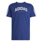 adidas ODZIEŻ adidas Graphic Koszulka Mężczyźni-Ciemnoniebieski,Biały