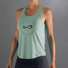 Cercle Tank Top Kobiety-Zieleń,Ciemnoniebieski