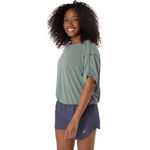 ASICS ODZIEŻ ASICS Nagino Run Koszulka do biegania Kobiety-niebieski