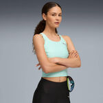 Puma ODZIEŻ Puma Raceday Ultraform Crop Koszulka do biegania Kobiety - zieleń, 