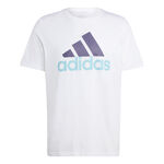 adidas ODZIEŻ adidas Big Logo Single Jersey Koszulka Mężczyźni - biały, 