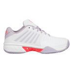 K-Swiss Buty tenisowe K-Swiss Express Light 3 Buty Do Tenisa Ziemnego Kobiety-Biały,Liliowy