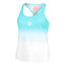 Crew Gradiant Tank Top Kobiety-Turkus,Biały