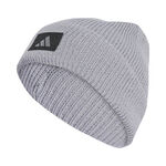 adidas ODZIEŻ adidas Run Warm Czapka Unisex - szary, srebrny