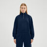 Carrera 1/4 Zip Długi Rękaw Kobiety - ciemnoniebieski, 