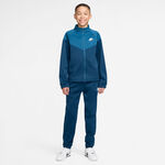 Nike ODZIEŻ Nike Dri-Fit Full-Zip Dres Dzieci - petrol, niebieski