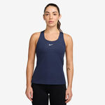 Nike ODZIEŻ Nike Dri-Fit Swoosh Tank Top Kobiety-Ciemnoniebieski