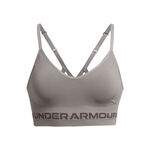 Under Armour ODZIEŻ Under Armour Seamless Low Long Stanik Sportowy Kobiety-Szary