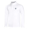 Big Serve 1/4 Zip Długi Rękaw Mężczyźni-Biały