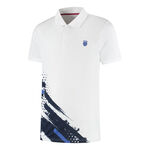 K-Swiss Polo K-Swiss KS AP HYPERCOURT PRINT POLO Polo Mężczyźni-biały