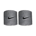 Nike ODZIEŻ Nike Swoosh Classic Opaska przeciwpotna Unisex - szary, czarny