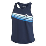Tennis-Point ODZIEŻ Tennis-Point Cotton Mix Tank Top Edycja Specjalna Kobiety-Ciemnoniebieski,Wielokolorowy