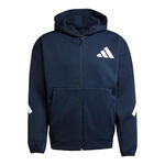 adidas ODZIEŻ adidas Z.N.E. Full Zip Bluza Dresowa Mężczyźni-Ciemnoniebieski
