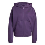 adidas ODZIEŻ adidas Fit SL Full-Zip Bluza dresowa Kobiety-fioletowy