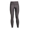 Heatgear HiRise NS Getry Kobiety-Ciemnoszary,Biały