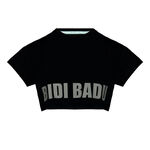 BIDI BADU ODZIEŻ BIDI BADU Abdominis Crop Move Koszulka Kobiety-Czarny