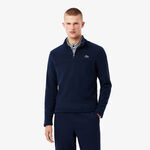 Lacoste ODZIEŻ Lacoste Polar Quarter Zip Kurtka treningowa Mężczyźni - ciemnoniebieski, 