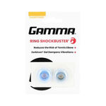 Gamma Akcesoria do rakiet Gamma Ring Shockbuster Amortyzatory-niebieski,czarny