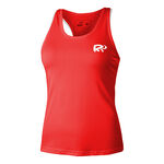 Racket Roots ODZIEŻ Racket Roots Teamline Tank Top Kobiety-Czerwony