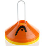 HEAD Wymagania dla trener&oacute;w HEAD Set Pachołki do oznaczania Opakowanie 18 szt. Wygięty