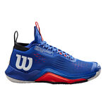 Wilson Buty tenisowe Wilson Rush Pro Tour MID Buty Do Tenisa Allcourt Mężczyźni-Ciemnoniebieski,Czarny
