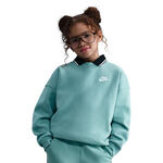 Nike ODZIEŻ Nike Club Fleece Oversized Crew Bluza Dziewczynki-Szałwia