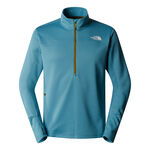The North Face ODZIEŻ The North Face Winter Warm Pro 1/4 Zip Koszulka do biegania Mężczyźni - niebiesko-szary, 