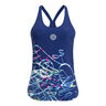 Decoration Tank Top Kobiety-Ciemnoniebieski