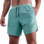 Nike Spodenki do biegania Nike Dri-Fit Stride 7in Brief-Lined Szorty - turkus, czarny