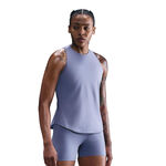 Nike ODZIEŻ Nike Swift Tank top Kobiety - niebiesko-szary, srebrny