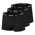 Nike ODZIEŻ Nike Everyday Cotton Strech Trunk Bokserki Opakowanie 3 Szt. Mężczyźni-Czarny,Biały
