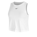 Nike ODZIEŻ Nike One Classic Dri-FIT Crop Tank Top Kobiety-Biały