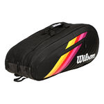 Wilson Wilson Team VHS Torba Na Rakiete 12s Edycja Specjalna-Czarny,Wielokolorowy