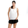 Crew Racerback Tank top Kobiety-biały