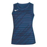 Mizuno Tank top Mizuno Team Chiba Tank top Kobiety-ciemnoniebieski