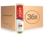 Dunlop Piłka z wewnętrznym ciśnieniem Dunlop Fort Tournament Puszka 4 Szt.