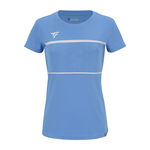 Tecnifibre ODZIEŻ Tecnifibre Team Tech Koszulka Kobiety-Jasnoniebieski