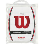 Wilson Owijki Wilson Pro Overgrip Opakowanie 12 Szt.-Biały