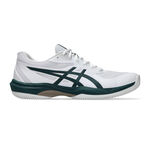 ASICS Buty tenisowe ASICS Game FF Clay Buty Do Tenisa Ziemnego Mężczyźni-Biały,Ciemnozielony