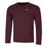 Dri-Fit UV Miler Koszulka do biegania Mężczyźni - czerwone wino, 