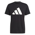 adidas ODZIEŻ adidas Essentials Feel Ready Logo Koszulka Mężczyźni - czarny, biały