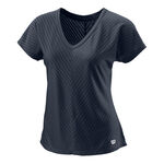 Wilson ODZIEŻ Wilson Training V-Neck II Koszulka Kobiety - niebieski, 
