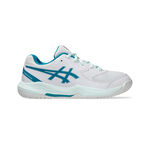 ASICS Buty tenisowe ASICS Gel-Dedicate 8 GS buty do tenisa allcourt Dzieci - biały, petrol